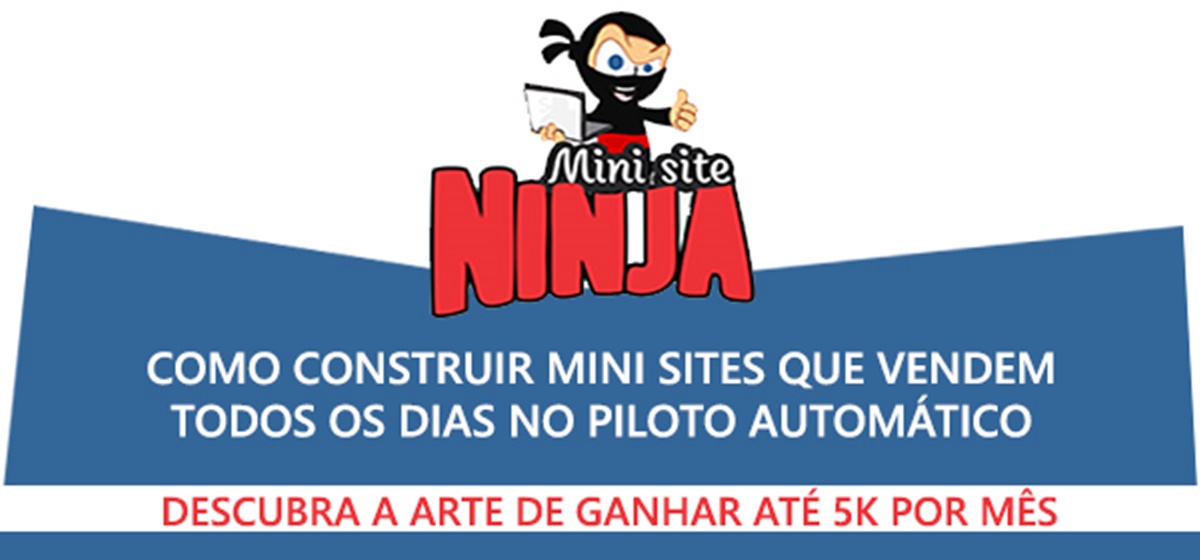 Curso Mini Site Ninja Funciona? – Não Compre Antes de Ler Isto!